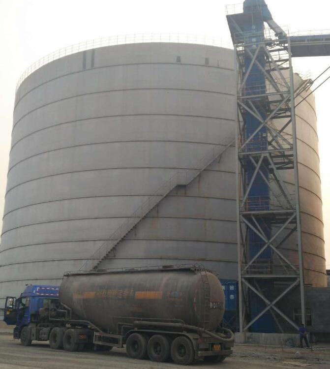 三台5万吨钢板库